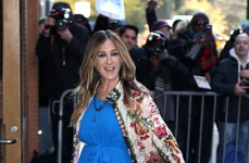 Sarah Jessica Parker arrive à l'émission "The View" à New York jpeg