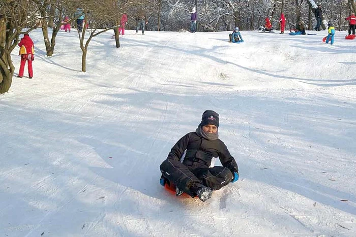 Bucureşti: Derdeluşurile au fost pline de copii