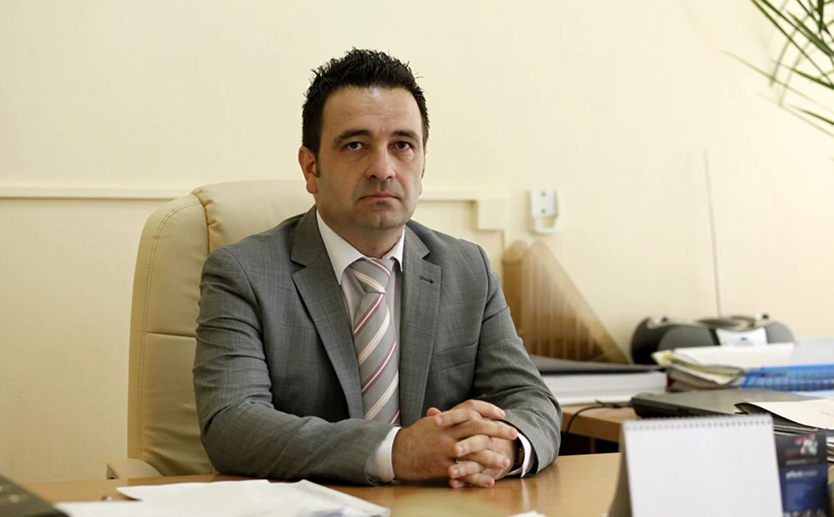 Claudiu Damian, managerul Spitalului Judeţean FOTO: Sănătatea buzoiană