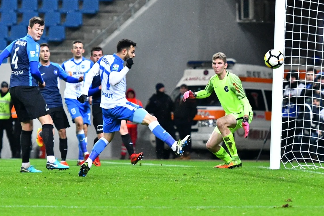 Gol marcat de Bărbuţ FOTO Mediafax