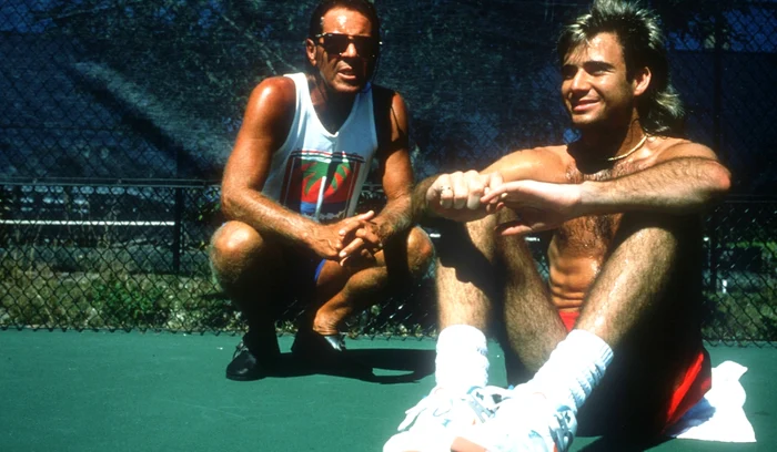 Nick Bollettieri (stânga), antrenorul căruia Andre Agassi îi datorează succesul (FOTO: Getty Images)