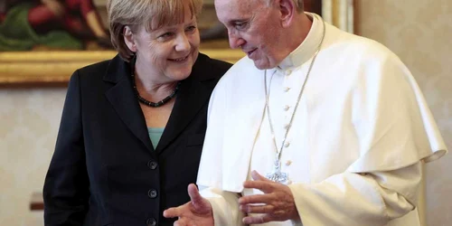 angela merkel papa francisc