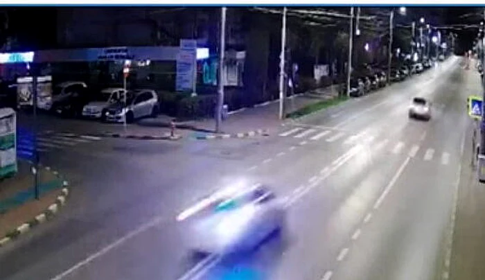 Șoferul fugar fost prins după ce a intrat într-un gard FOTO Arhivă
