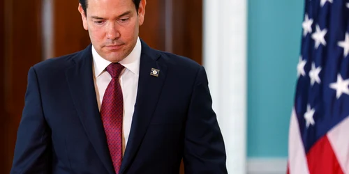 Secretarul de stat Marco Rubio și a anulat deplasarea la Londra FOTO EPA EFE jpg