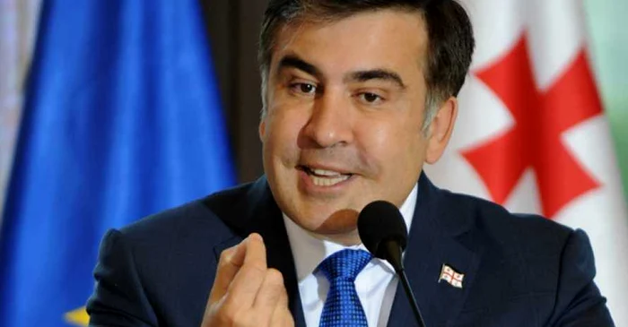 Fostul președinte georgian Mihail Saakașvili. FOTO: AP