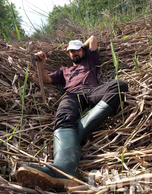 Vlad Miriţă este fermier în toată regula
