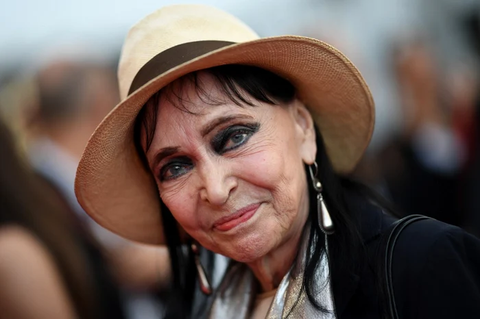 Anna Karina, în 2018, la Cannes