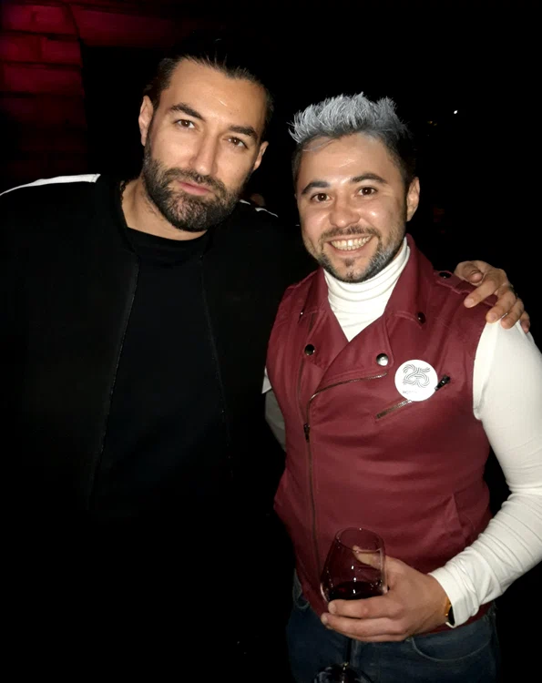Smiley și Cezar Dometi, la evenimentul Roton