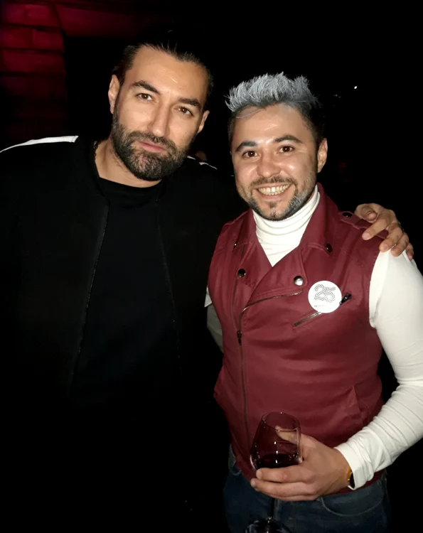 Smiley și Cezar Dometi, la evenimentul Roton