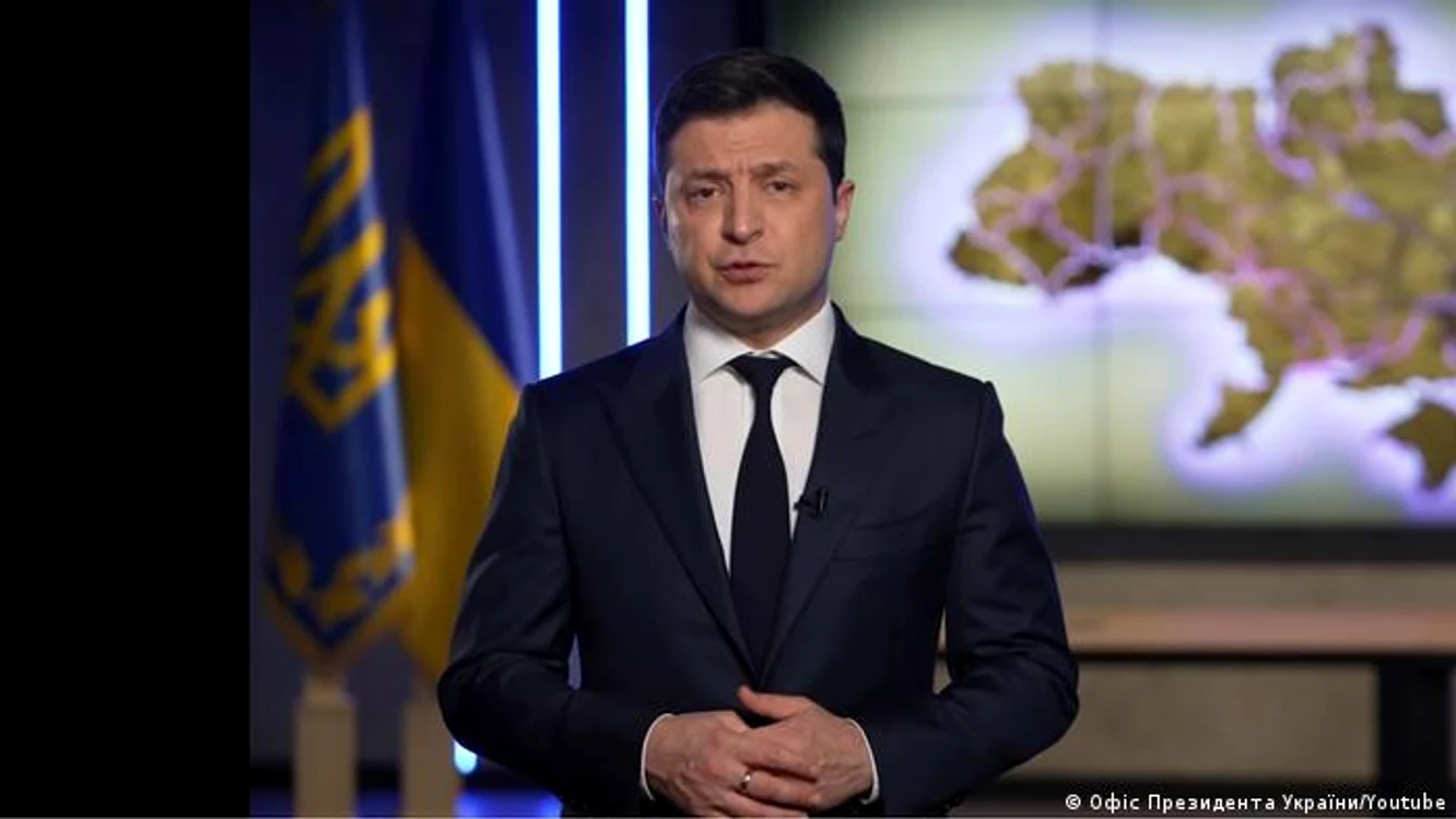 Preşedintele Zelenski în ajunul invaziei