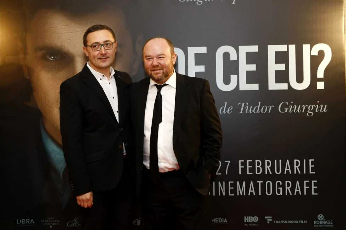 Tudor Giurgiu Mihai Constantin premiera film „De ce eu?” FOTO David Muntean