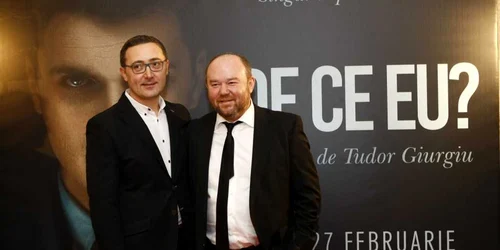 Tudor Giurgiu Mihai Constantin premiera film „De ce eu?” FOTO David Muntean