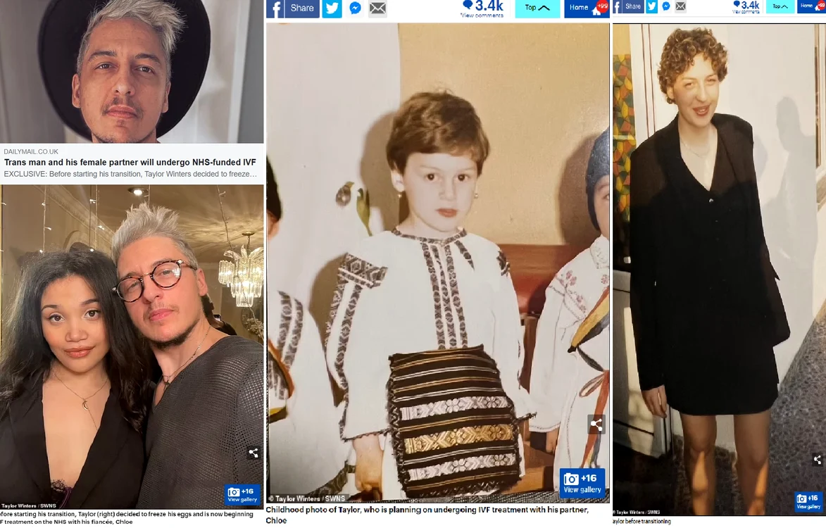 Transgenderul român din Marea Britanie și logodnica sa care doresc copii prin fertilizare in vitro