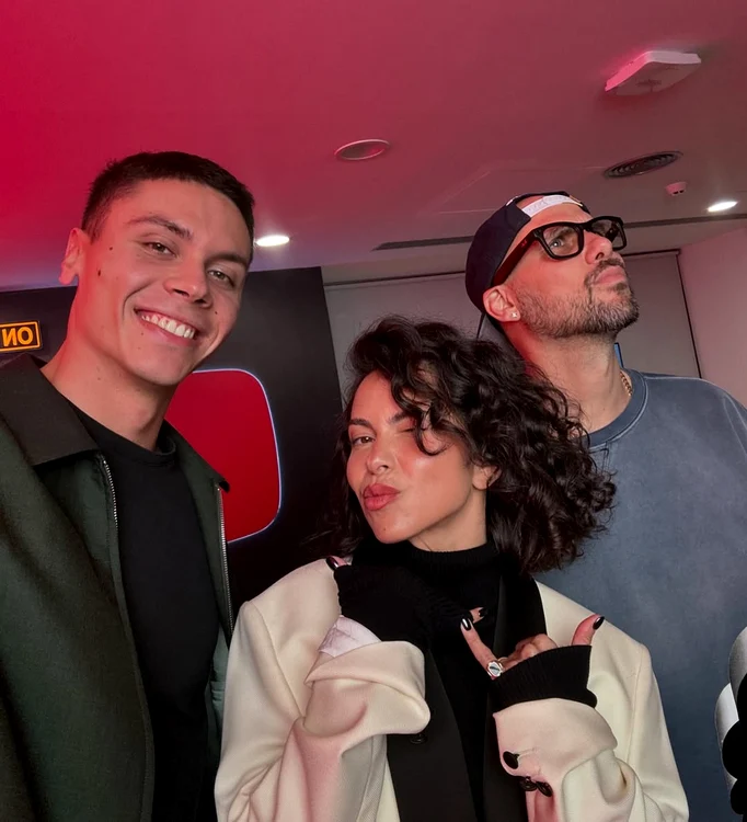 Fotografia cu INNA și Deliric.