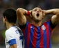 Federico Piovaccari de la Steaua Bucuresti reactioneaza la o faza de joc FOTO Mediafax