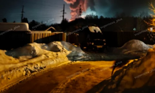 ucrainenii au lovit o uzină chimică din Rusia FOTO X jfif