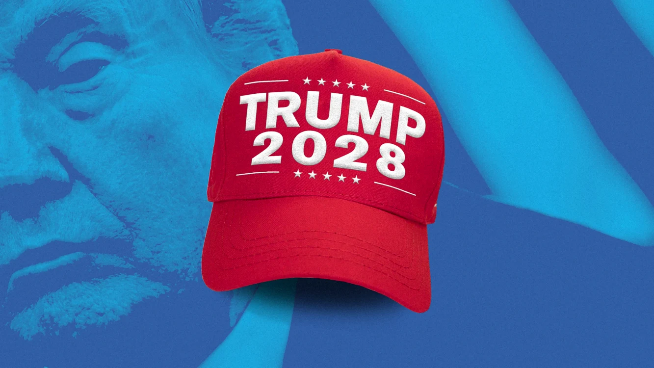 Șepci cu Trump 2028, scoase la vânzare FOTO: Getty Images
