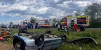 accident DN1 Fagaras judetul Brasov FOTO fagarasultau.ro