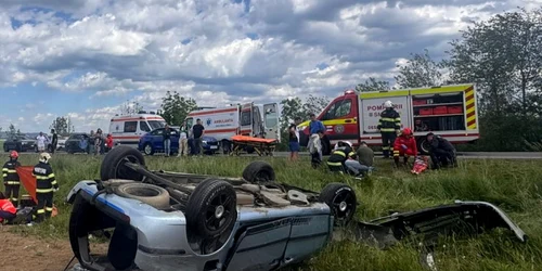 accident DN1 Fagaras judetul Brasov FOTO fagarasultau.ro