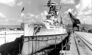 USS Nevada (© U.S. Navy / Wikimedia Commons)