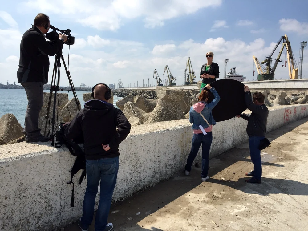 Iuliana Marciuc, în câmpul muncii de 1 Mai