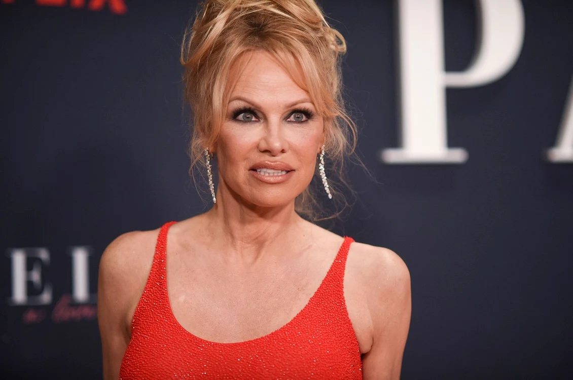 Pamela Anderson, la premiera documentarului despre viața sa  FOTO Profimedia 