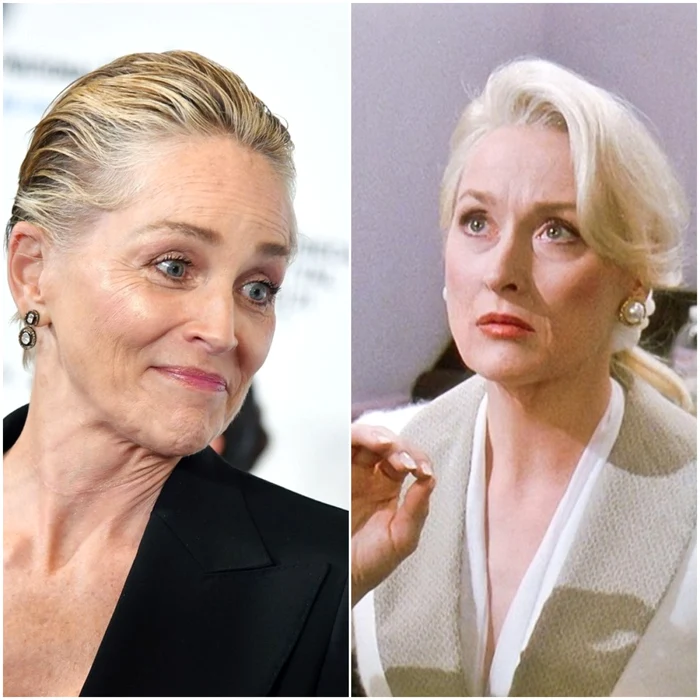 Sharon Stone şi Meryl Streep. Foto: Profimedia