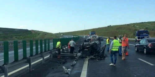 accident autostrada soarelui