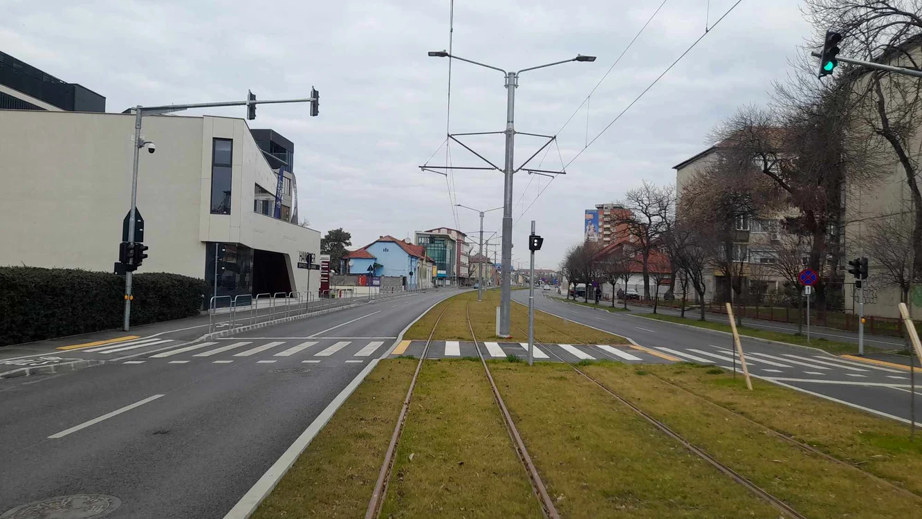 Bulevardul Cetății din Timișoara FOTO Ștefan Both
