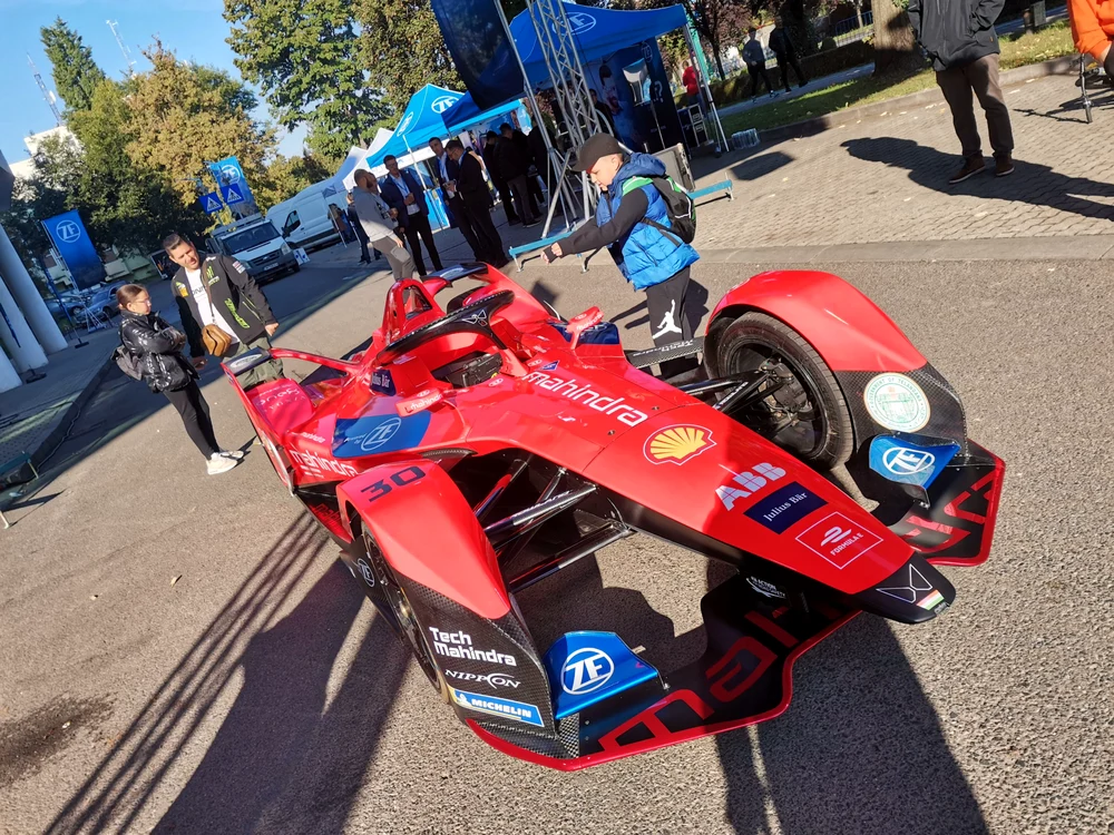Monopostul de la Mahindra Racing FOTO Ștefan Both