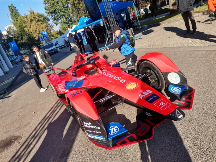 Monopostul de la Mahindra Racing FOTO Ștefan Both