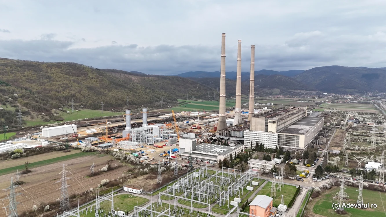Termocentrala Mintia. Foto: Daniel Guță. ADEVĂRUL