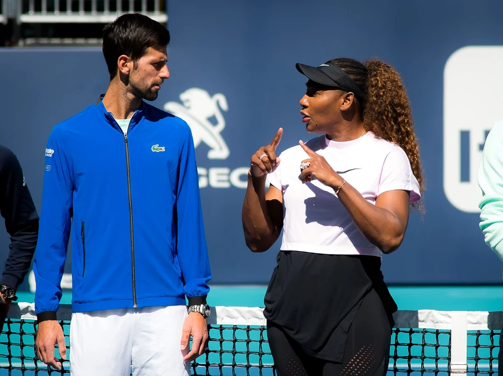 Novak Djokovic și Serena Williams sunt prieteni de ani buni (FOTO: Profimedia)
