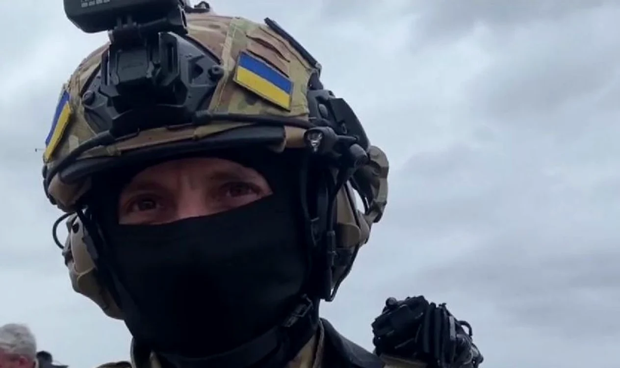 Sute de militari străini luptă pentru culorile Ucrainei. FOTO Antena 3