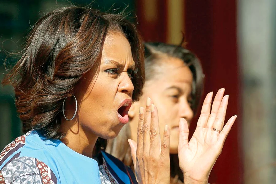 
    Michelle Obama  (50 de ani) la adus  la disperare pe  soţul eu cu isteriile (Fotografii: Reuters)  