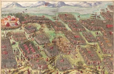 Bătălia de la Mohács, în Cronica lui Johann Schreier din 1555