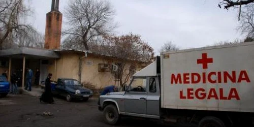Cadavrul a fost dus la Medicină Legală pentru necropsie