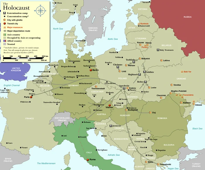 WW2 Holocaust Europe 2007Borders png png