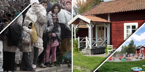 refugiati refuza case de lux in suedia foto getty images
