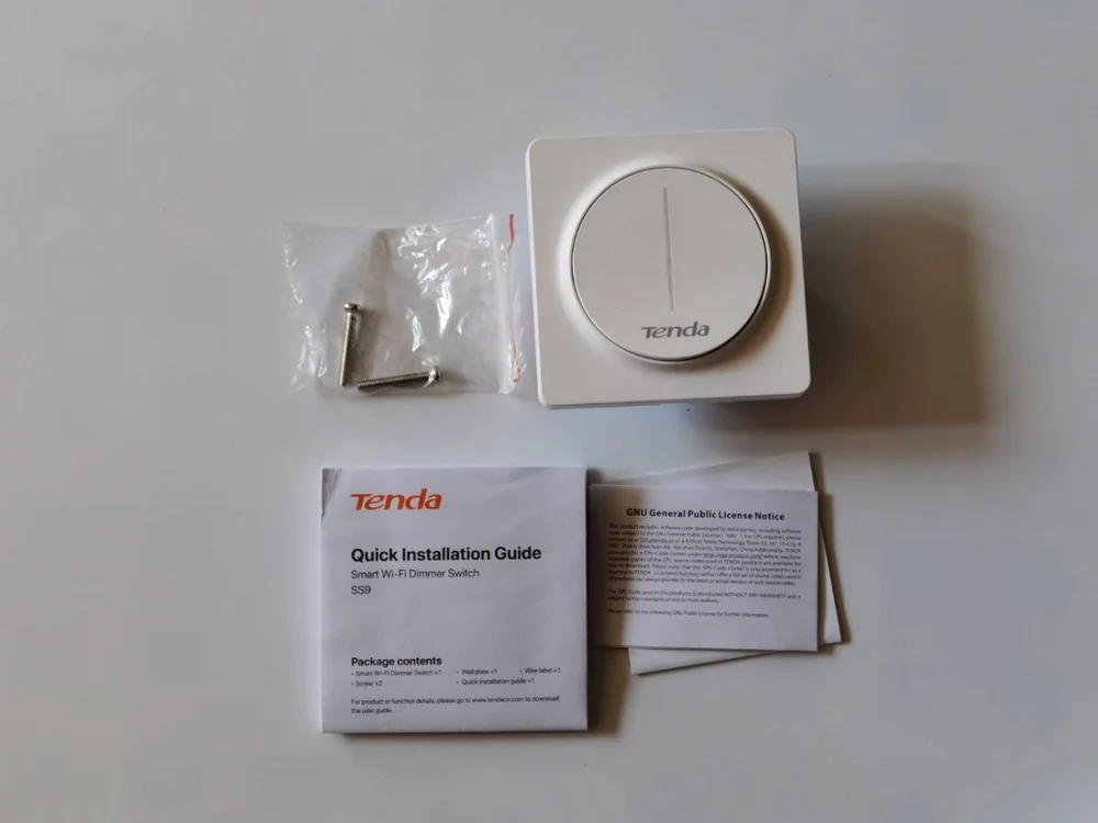 Tenda SS9 intrerupator inteligent cu wifi