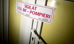 Clubul Princess a fost sigilat pe pompieri (foto: ISU București Ilfov) jpeg