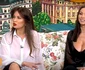 Nicoleta Luciu și Iuliana Luciu la Cătălin Măruță la Pro TV. FOTO: captură de ecran