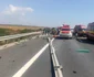 Accident pe Autostrada A1 FOTO: DRDP Timişoara