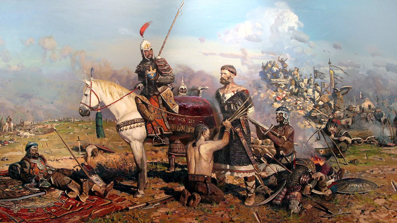 Înfrângerea rușilor în bătălia de la râul Kalka FOTO gw2ru.com