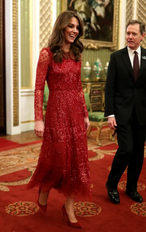Kate Middleton rochie roșie cu paiete GettyImages 1194929277 jpg