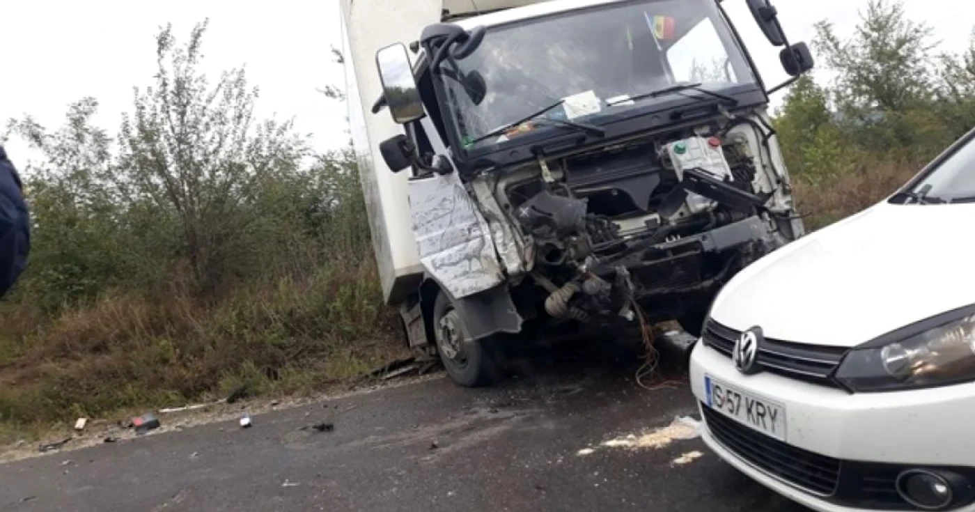Igor Dodon implicat într-un grav accident rutier la Străşeni