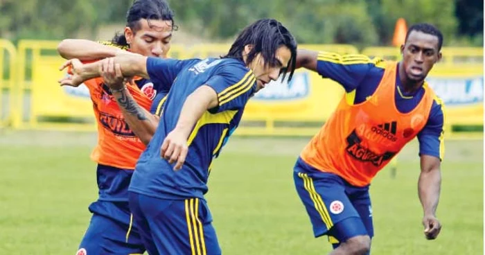 Falcao e golgheterul Columbiei