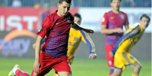 După ce jocul a fost întrerupt prima dată, Costea a apucat să marcheze din penalty