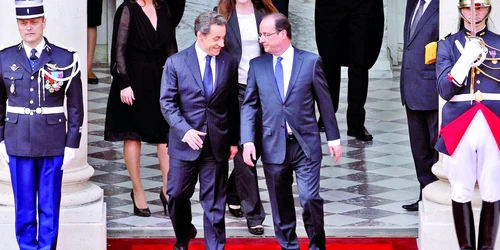 Sarkozy Hollande Reuters