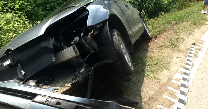 Pasagera din dreapta şoferiţei a decedat pe loc. FOTO Arhiva Adevărul